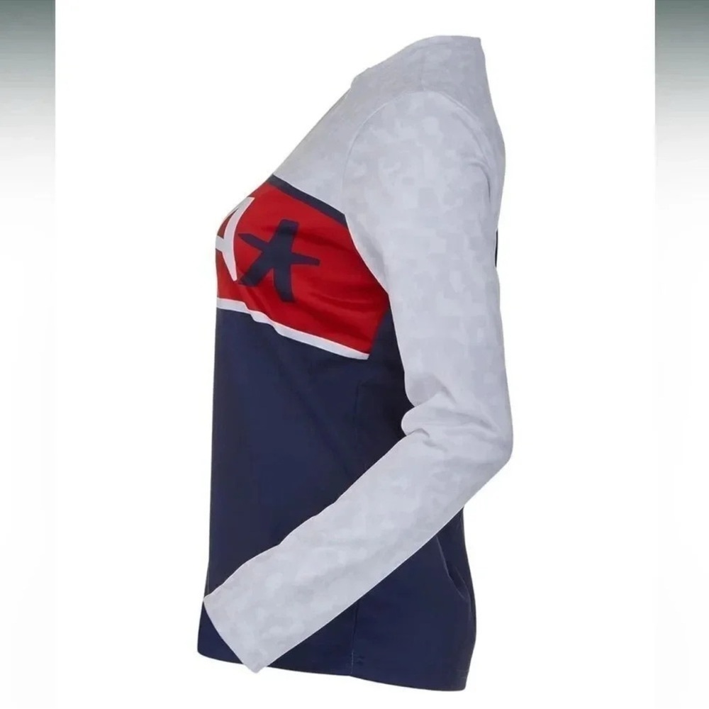 Spyder Women's Usa Snow Crew Graphic Top -XS White NWT - Picture 5 of 5